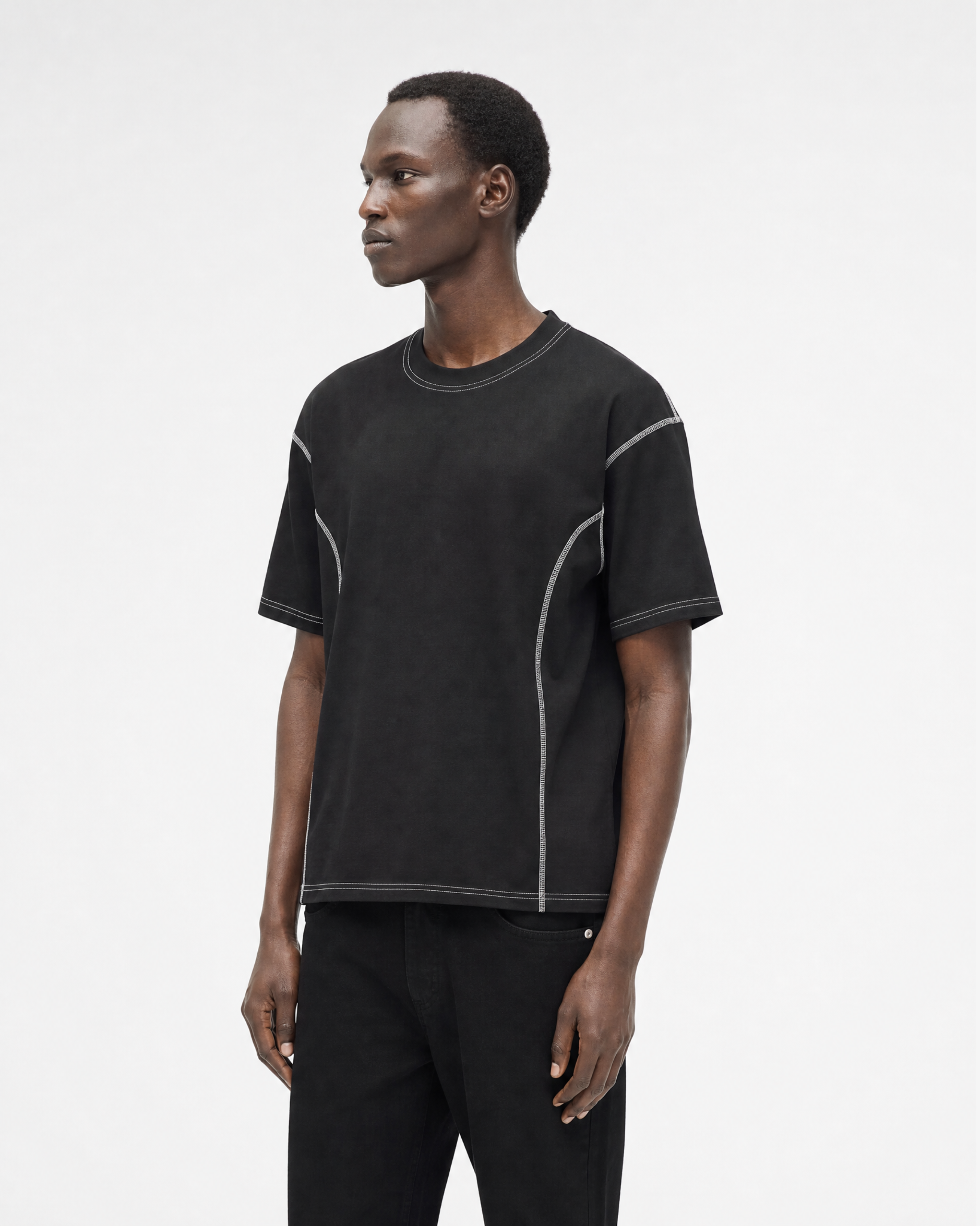 Contrast Stitch T-Shirt