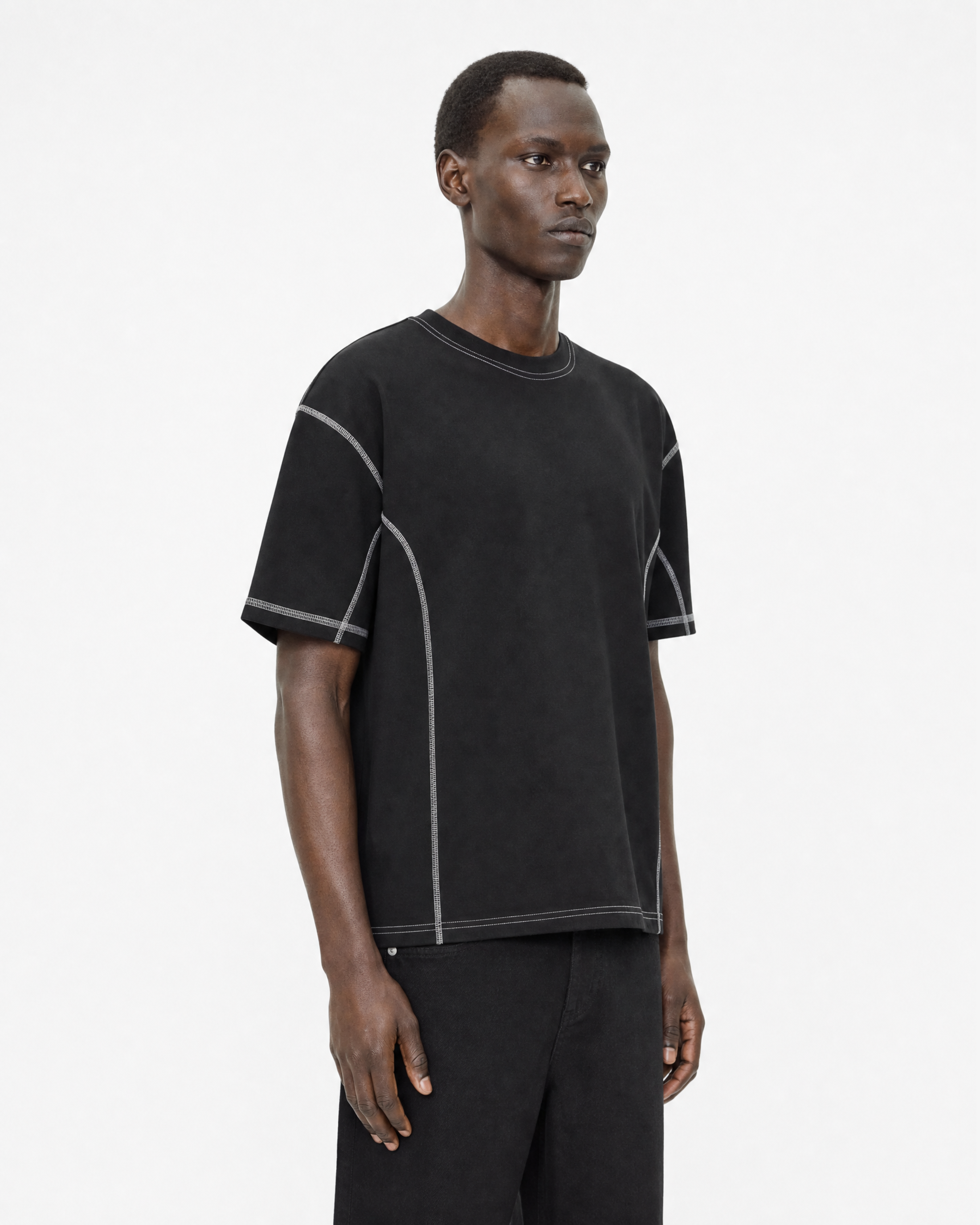 Contrast Stitch T-Shirt