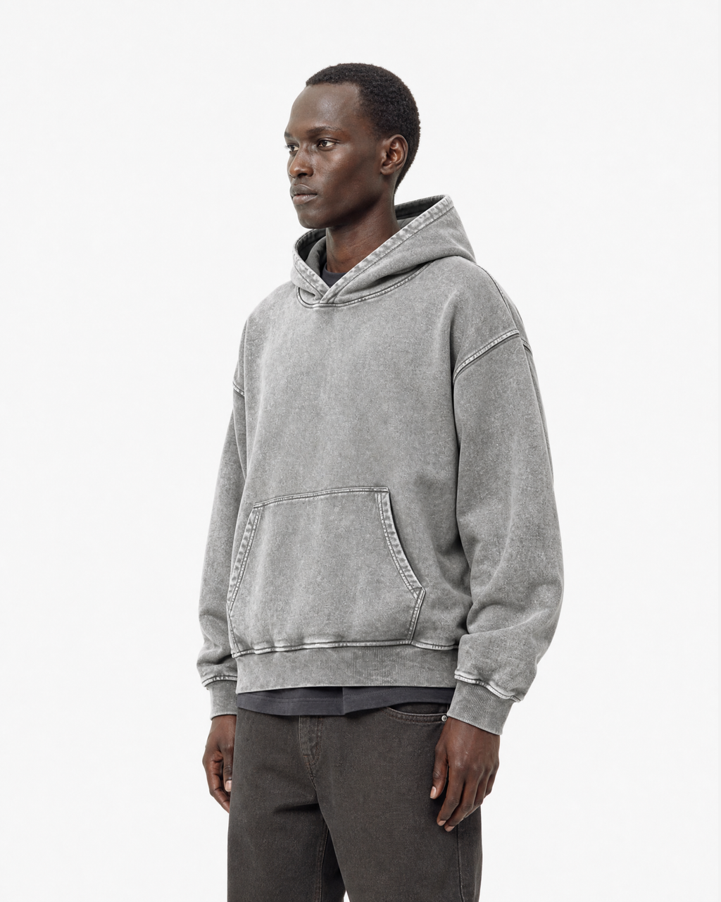 Washed Loose Hoodie