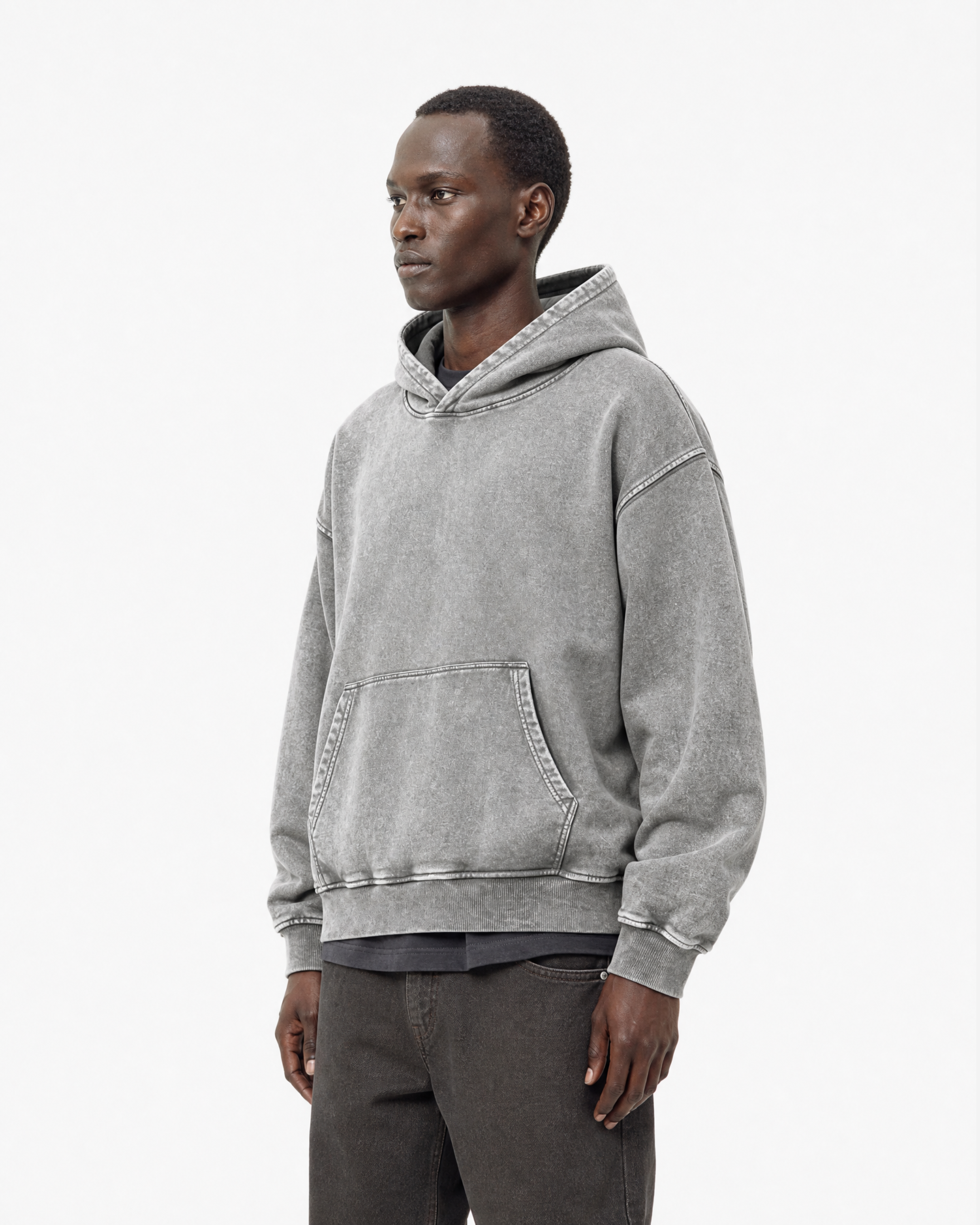 Washed Loose Hoodie