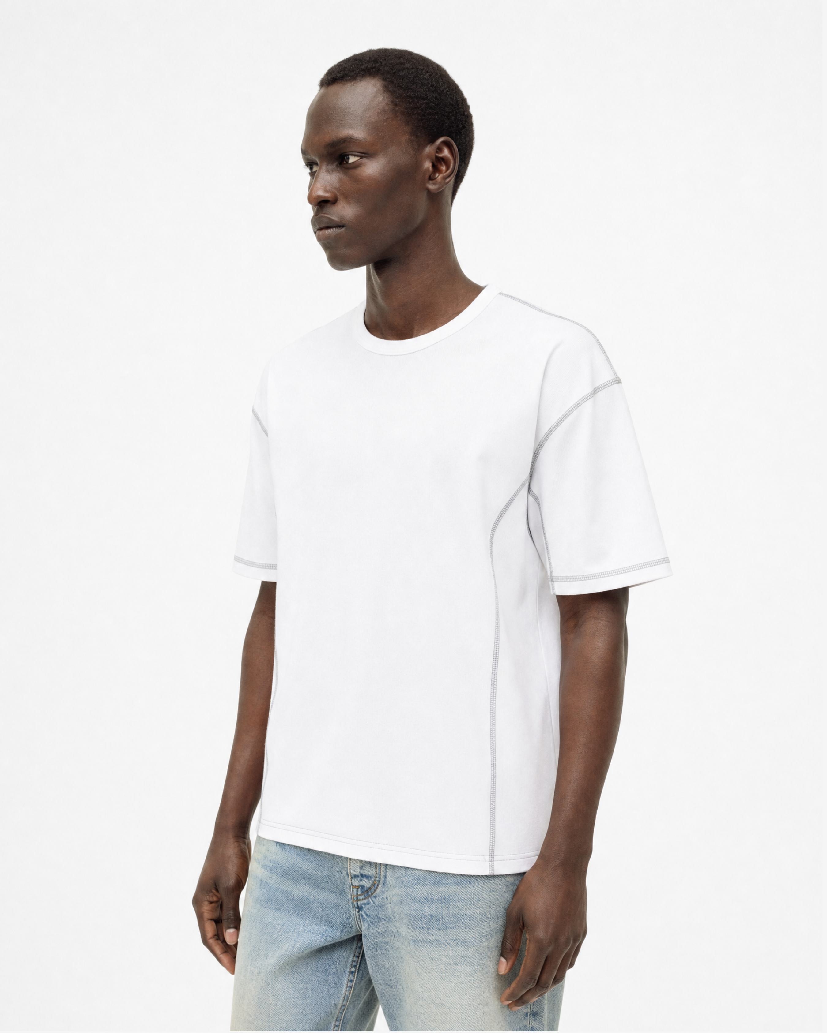 Contrast Stitch T-Shirt