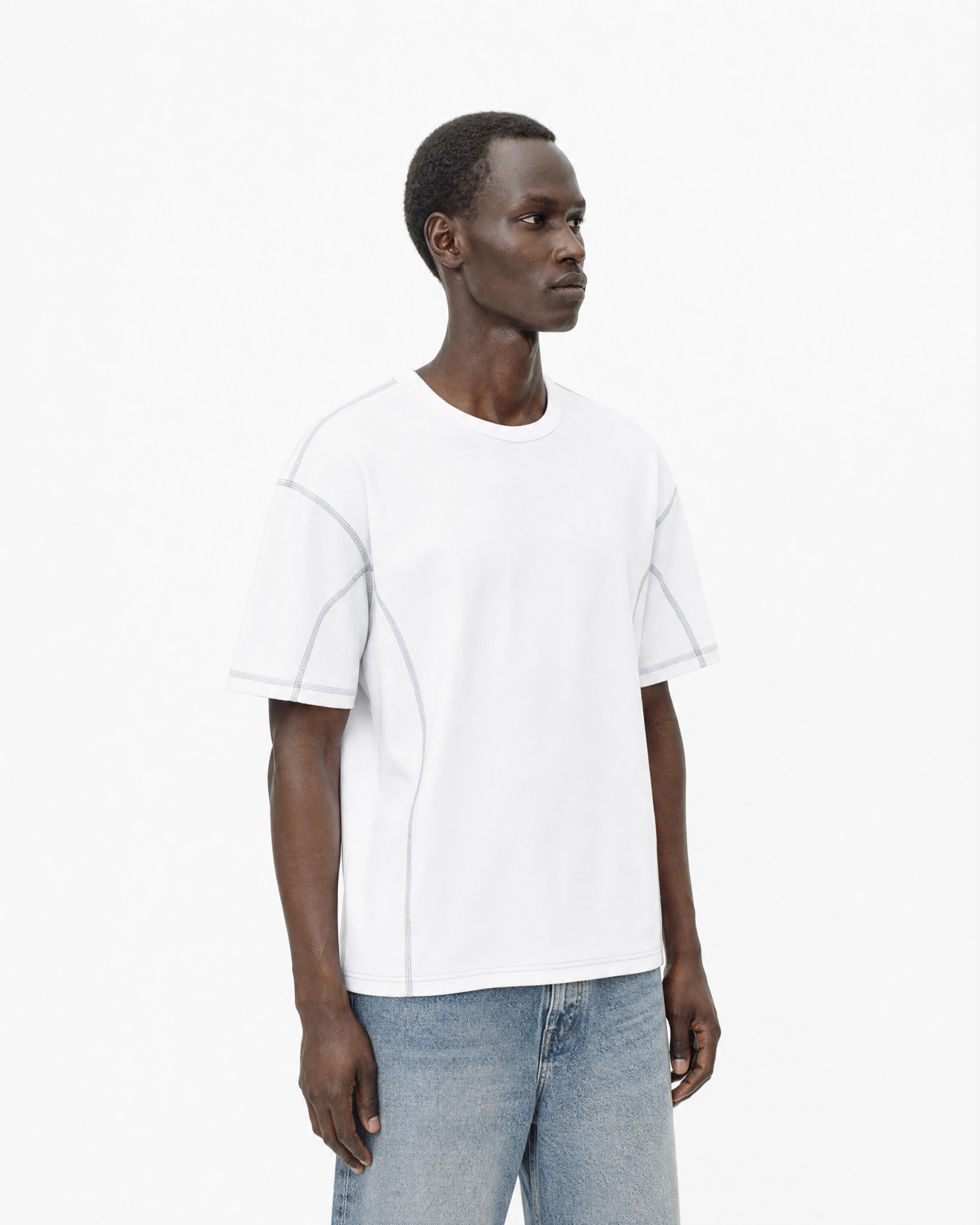 Contrast Stitch T-Shirt