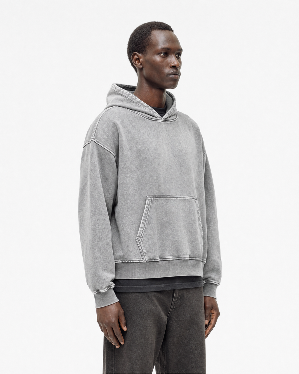 Washed Loose Hoodie