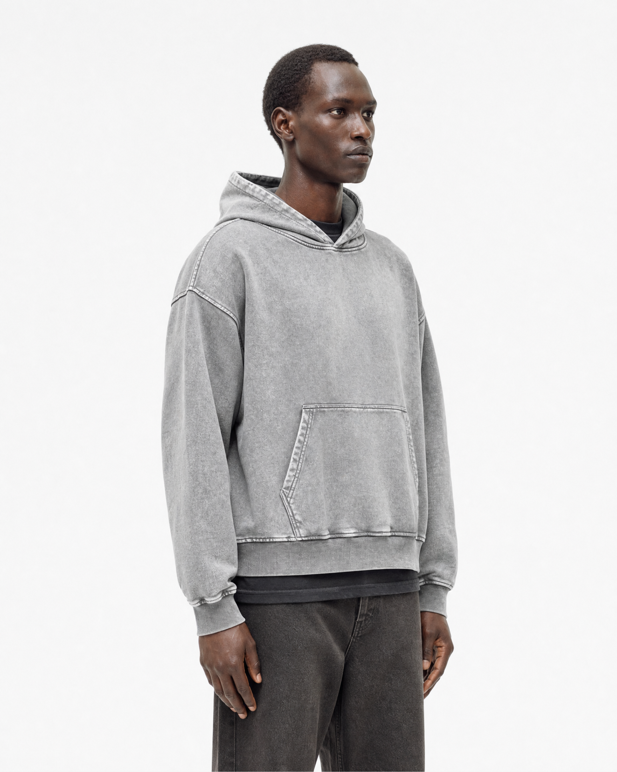 Washed Loose Hoodie