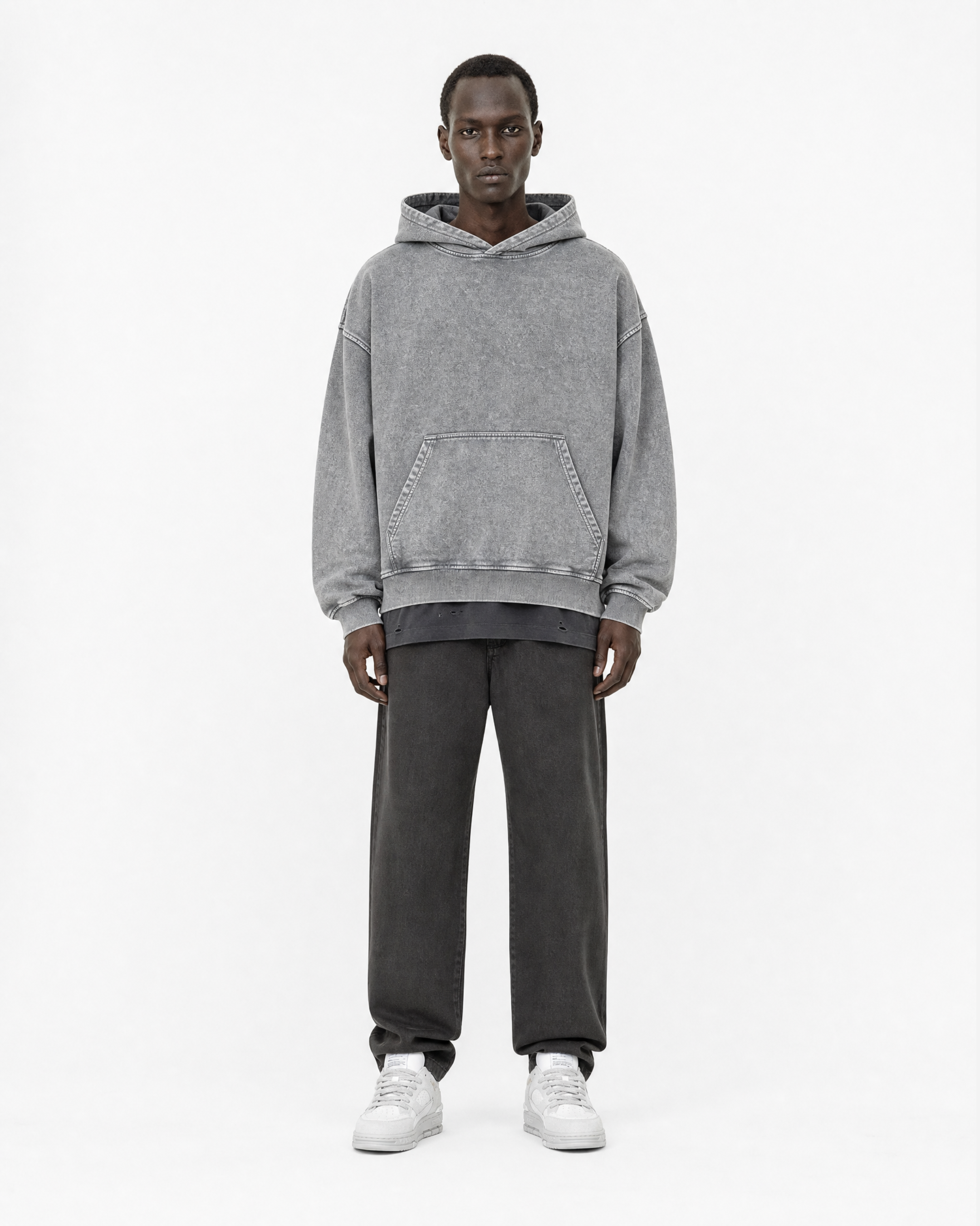 Washed Loose Hoodie