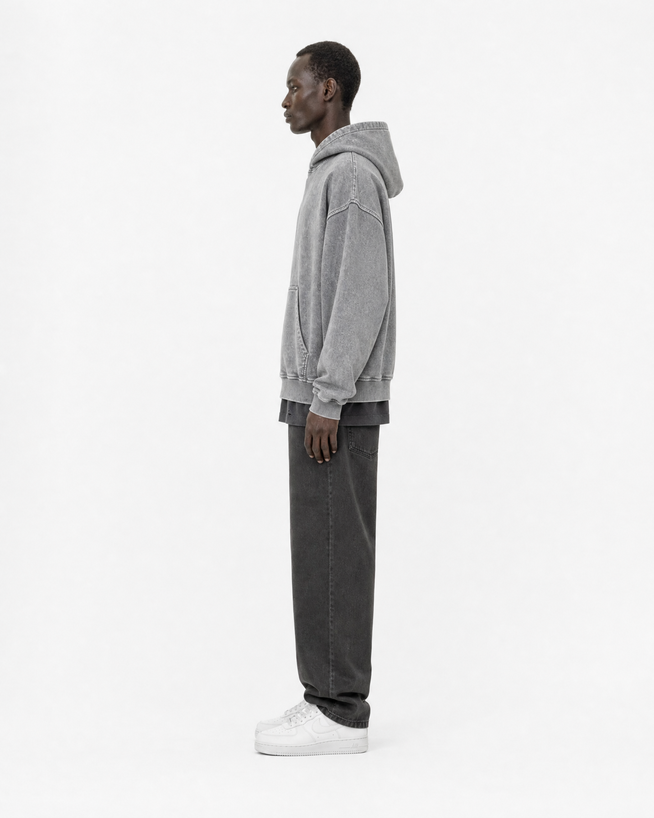 Washed Loose Hoodie