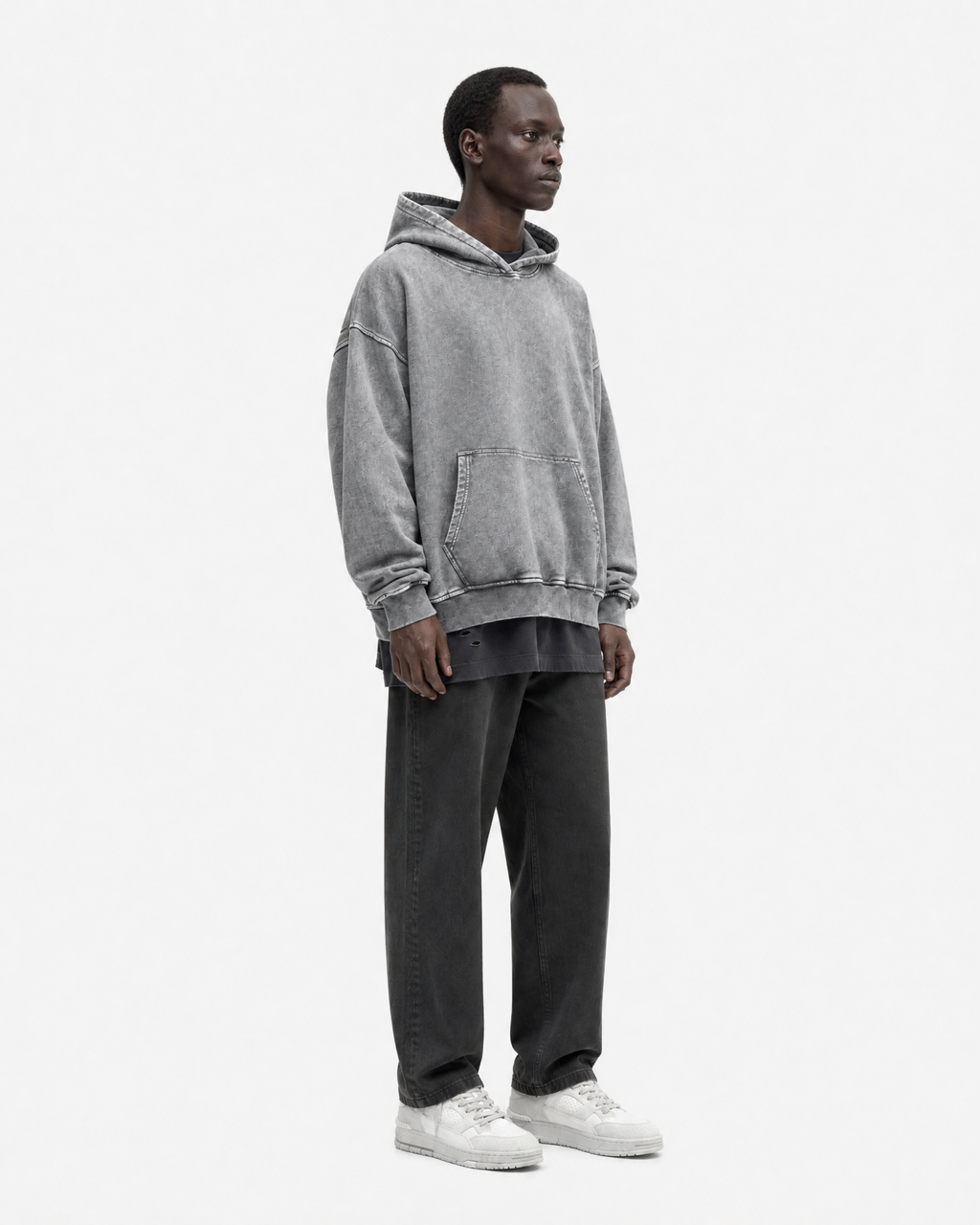 Washed Loose Hoodie