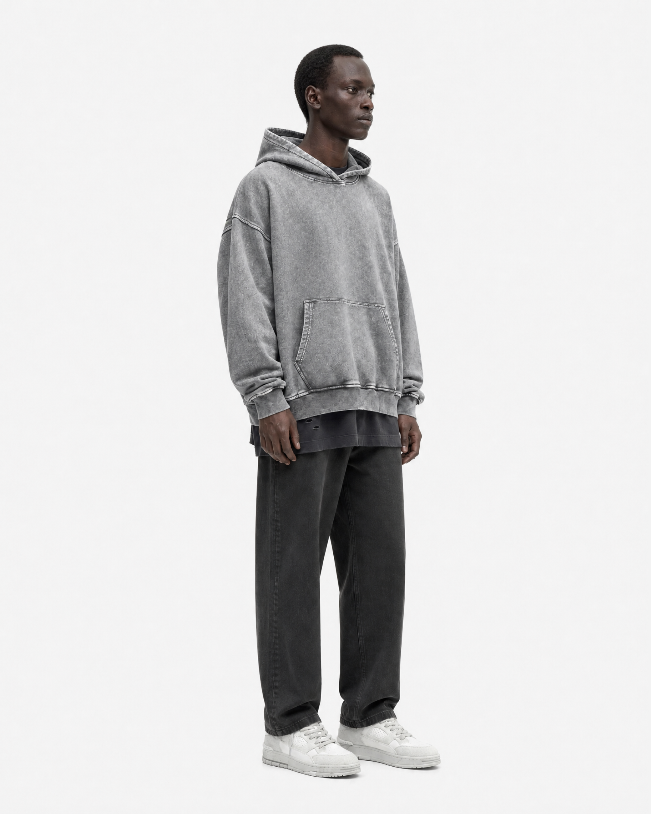 Washed Loose Hoodie