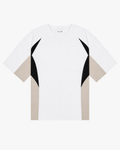 White with Light Apricot