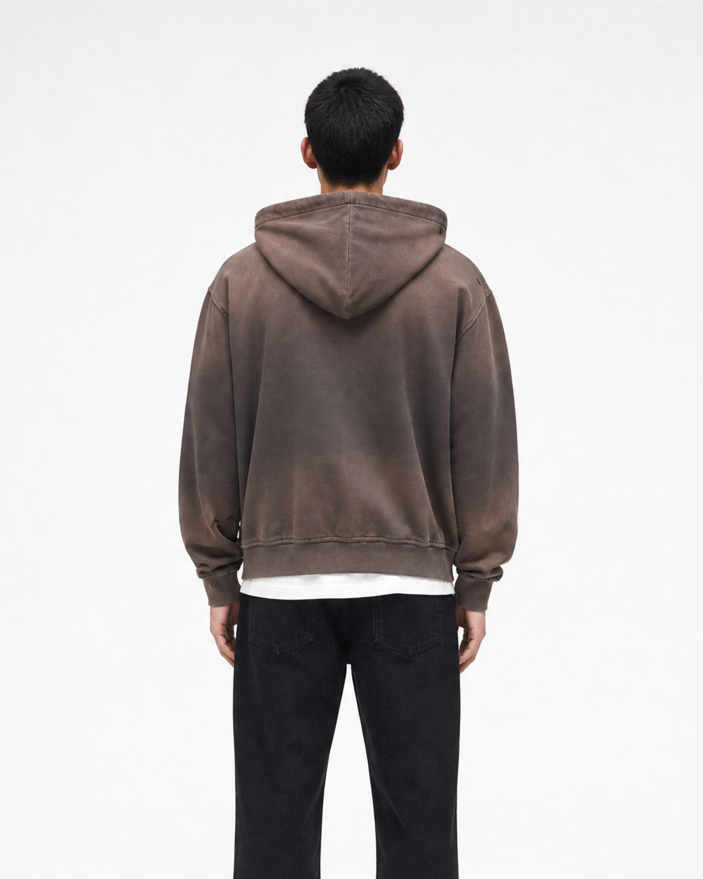 Hand Frayed Hoodie