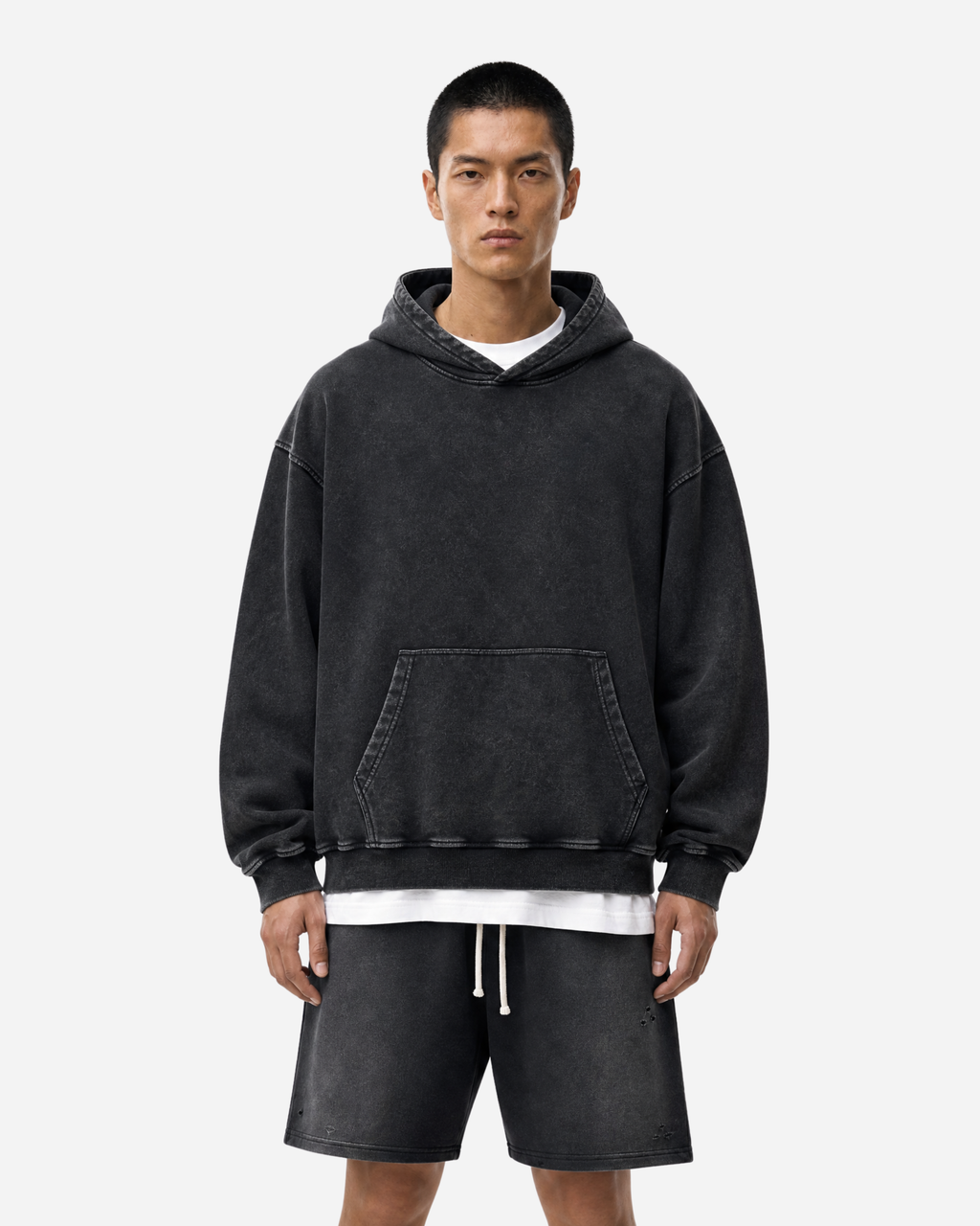 Washed Loose Hoodie