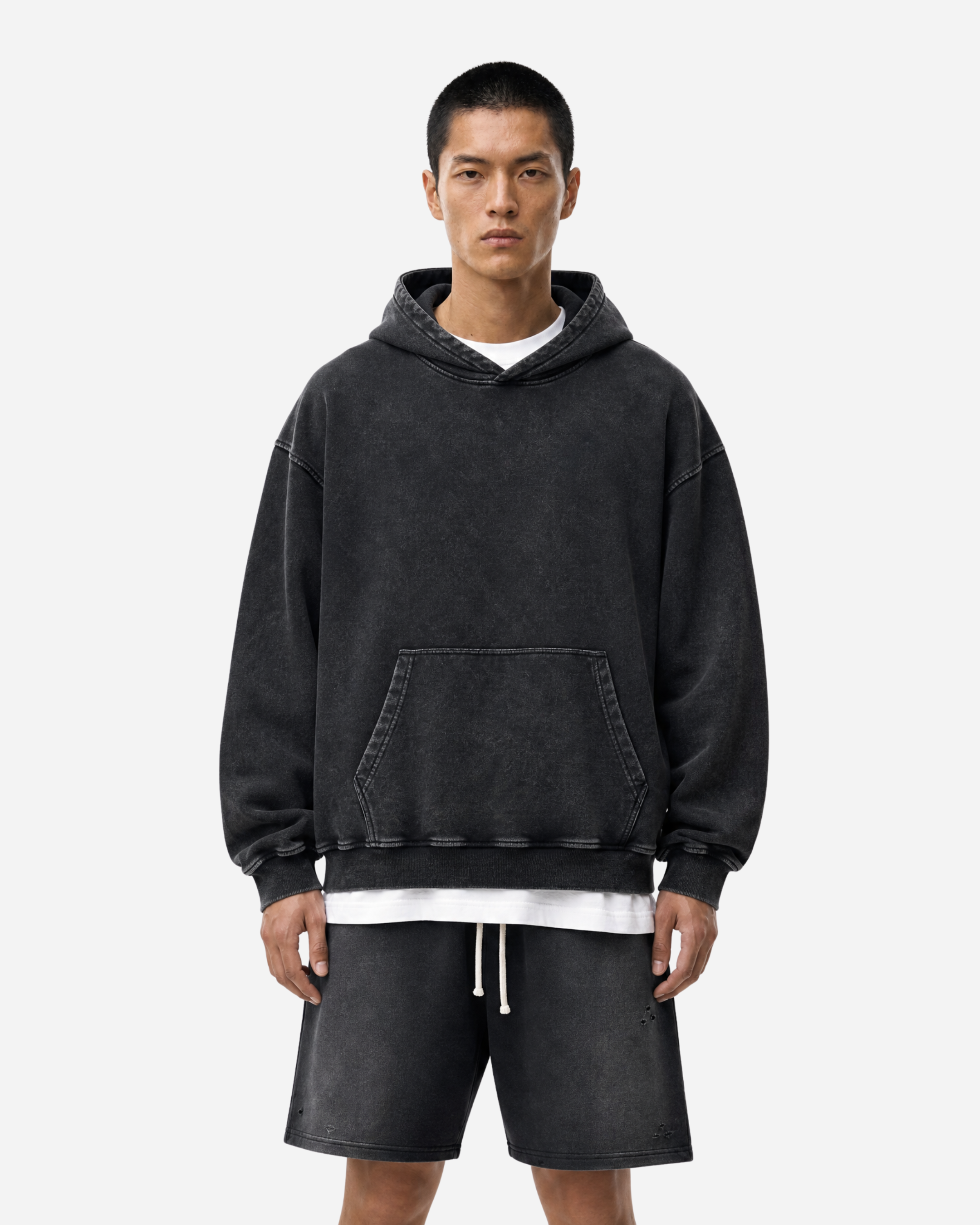 Washed Loose Hoodie