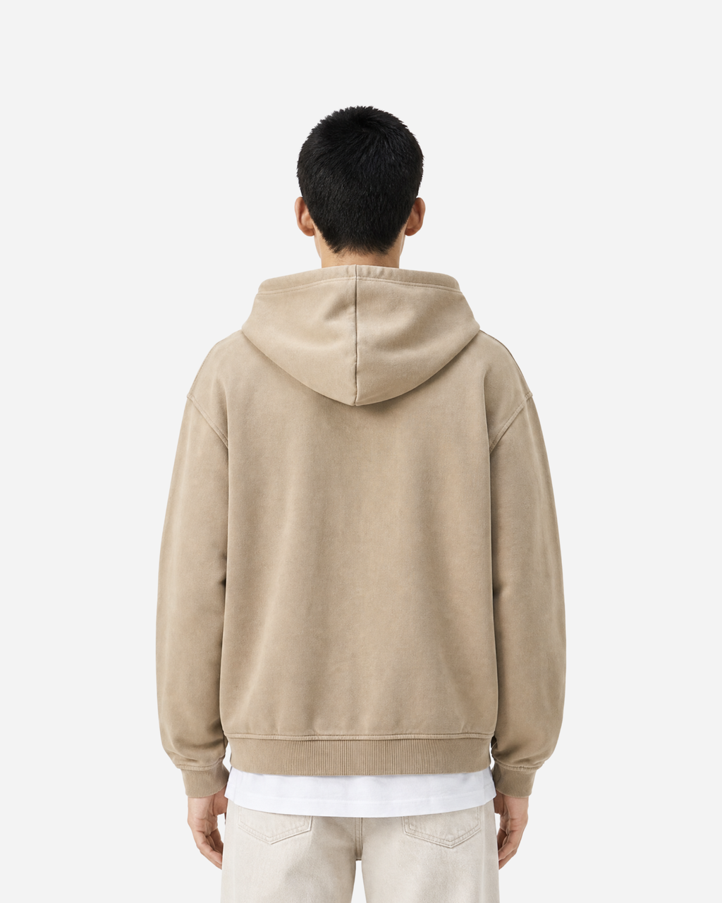 Hand Frayed Hoodie