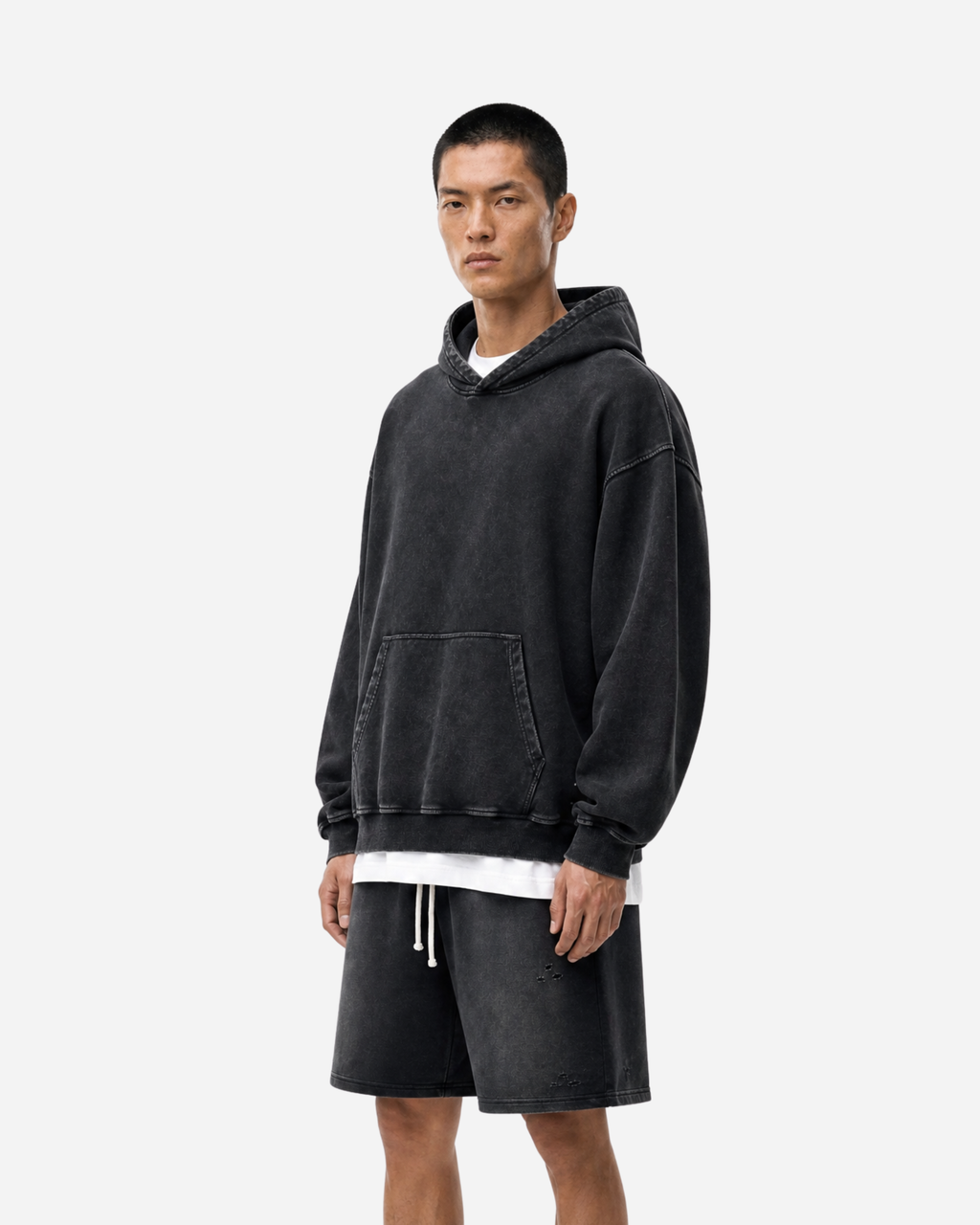 Washed Loose Hoodie