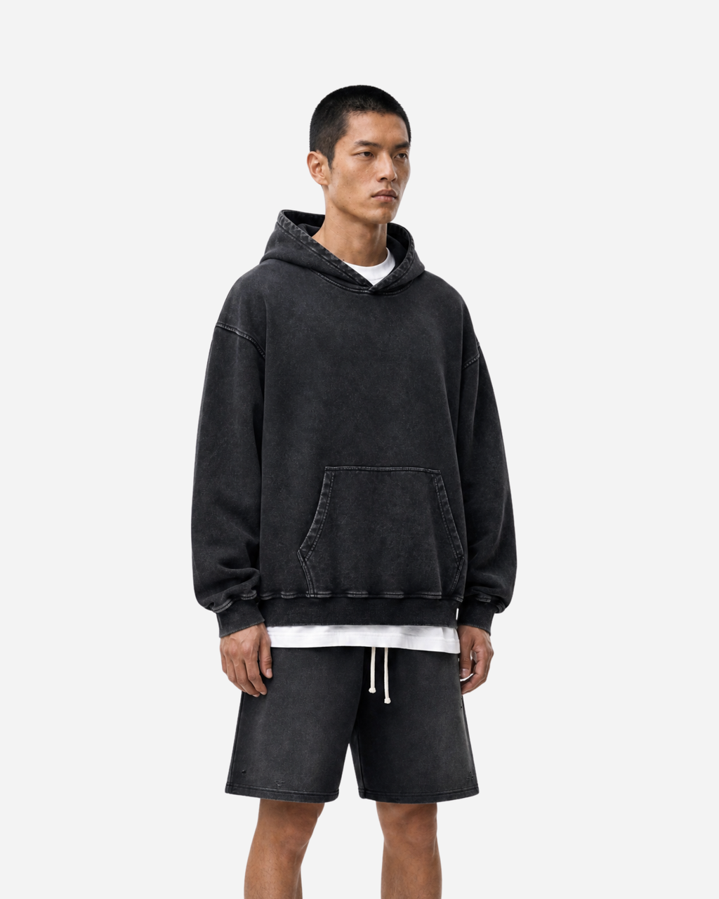 Washed Loose Hoodie