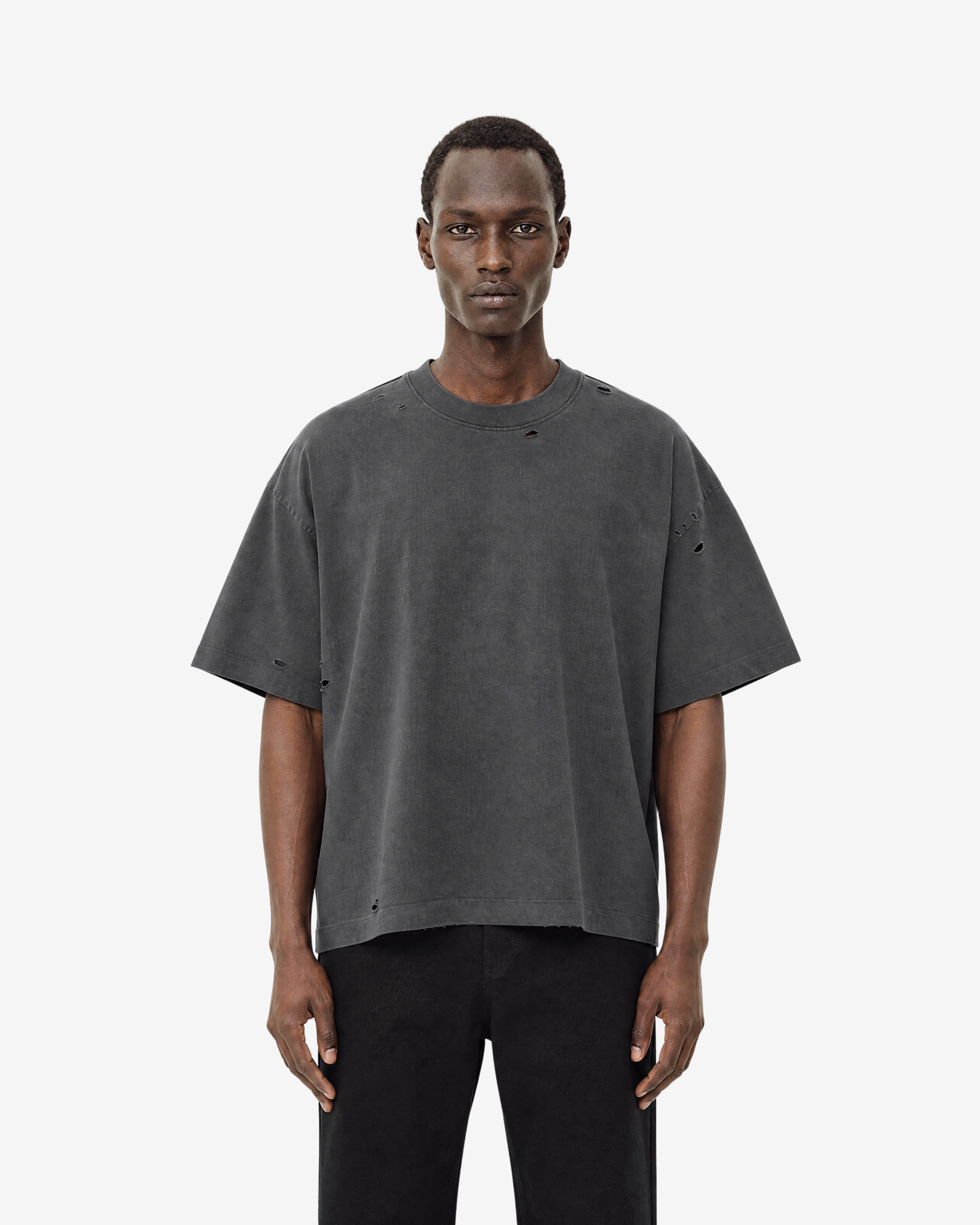 Distressed Boxy T-Shirt