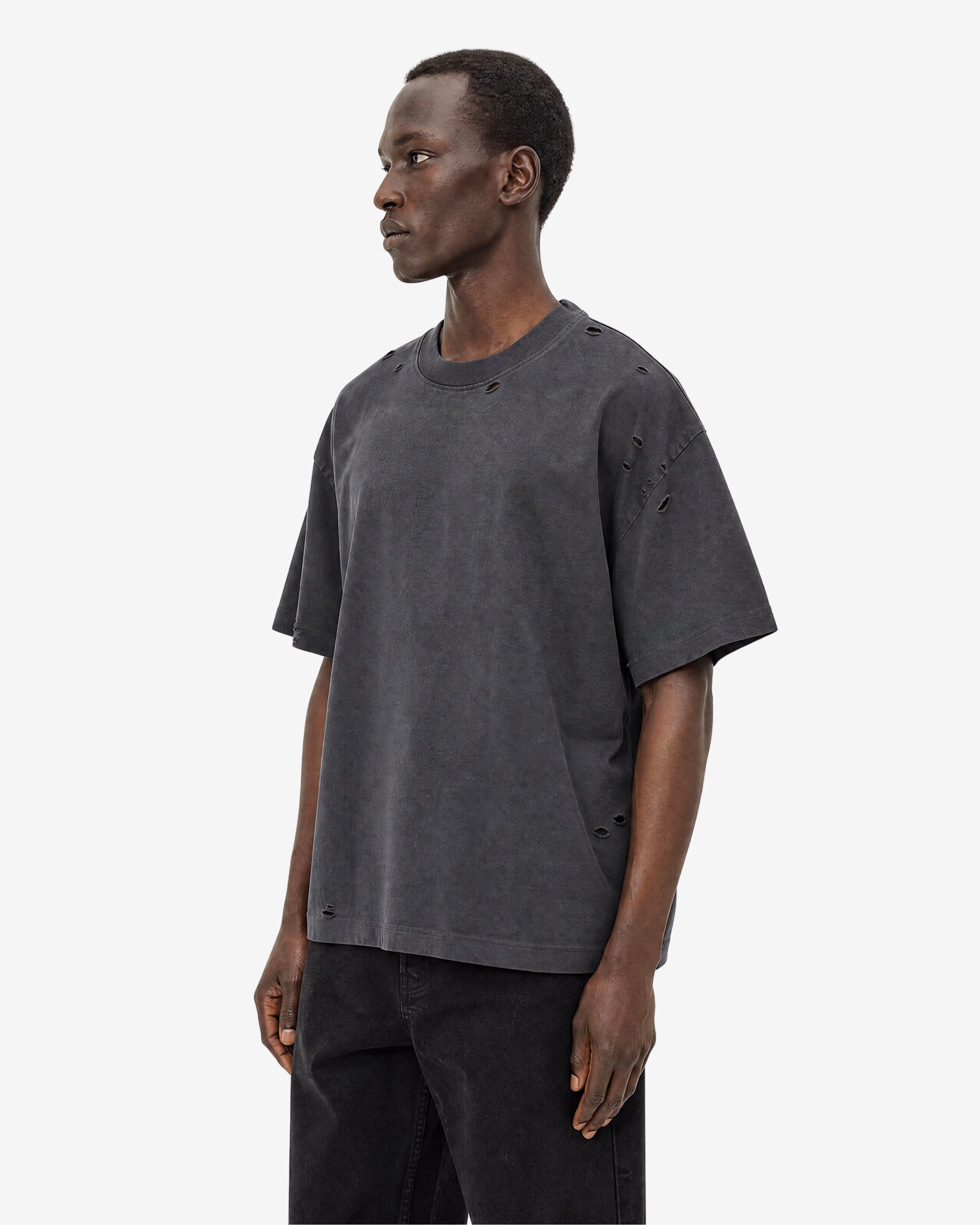 Distressed Boxy T-Shirt