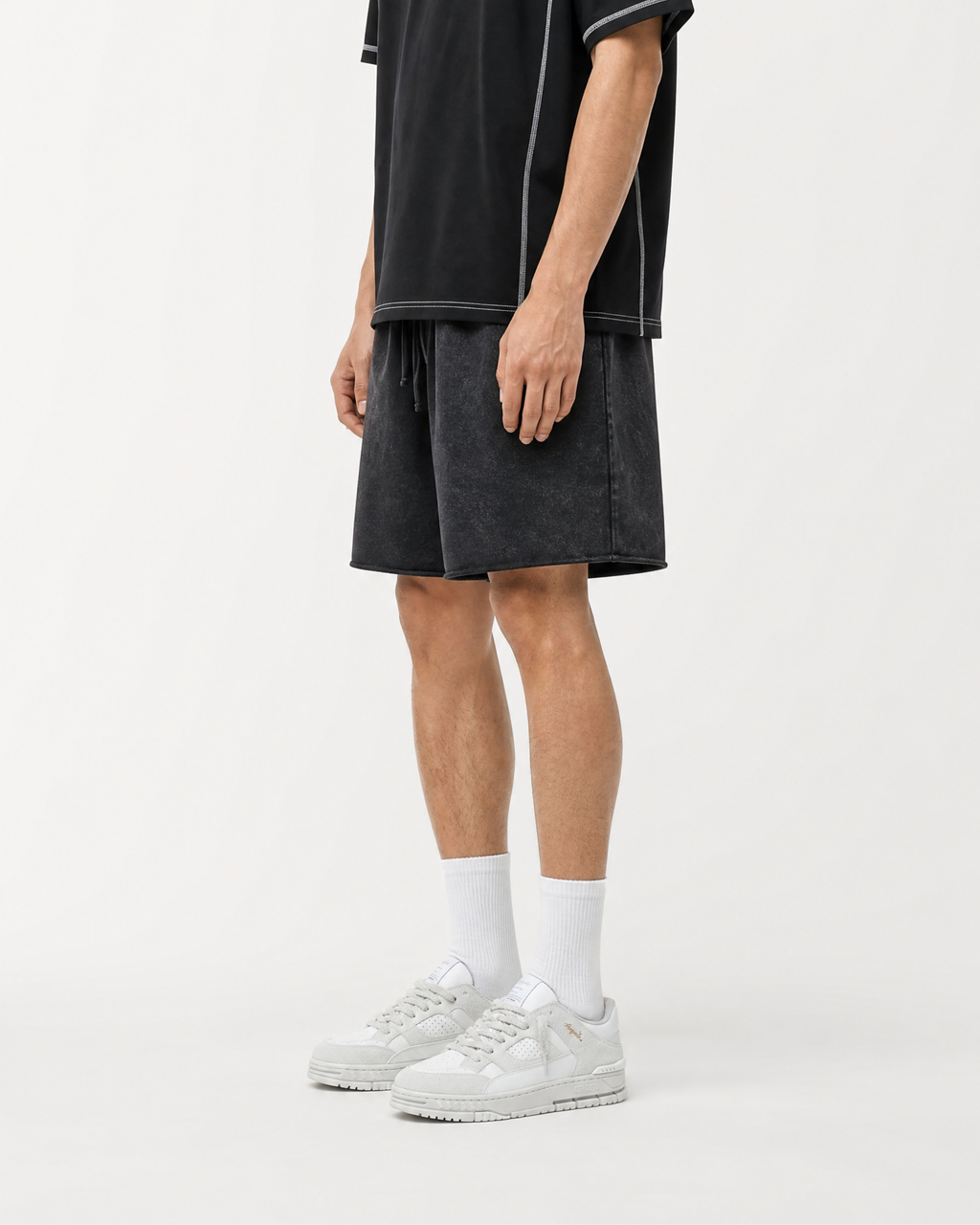 Raw Hem Shorts