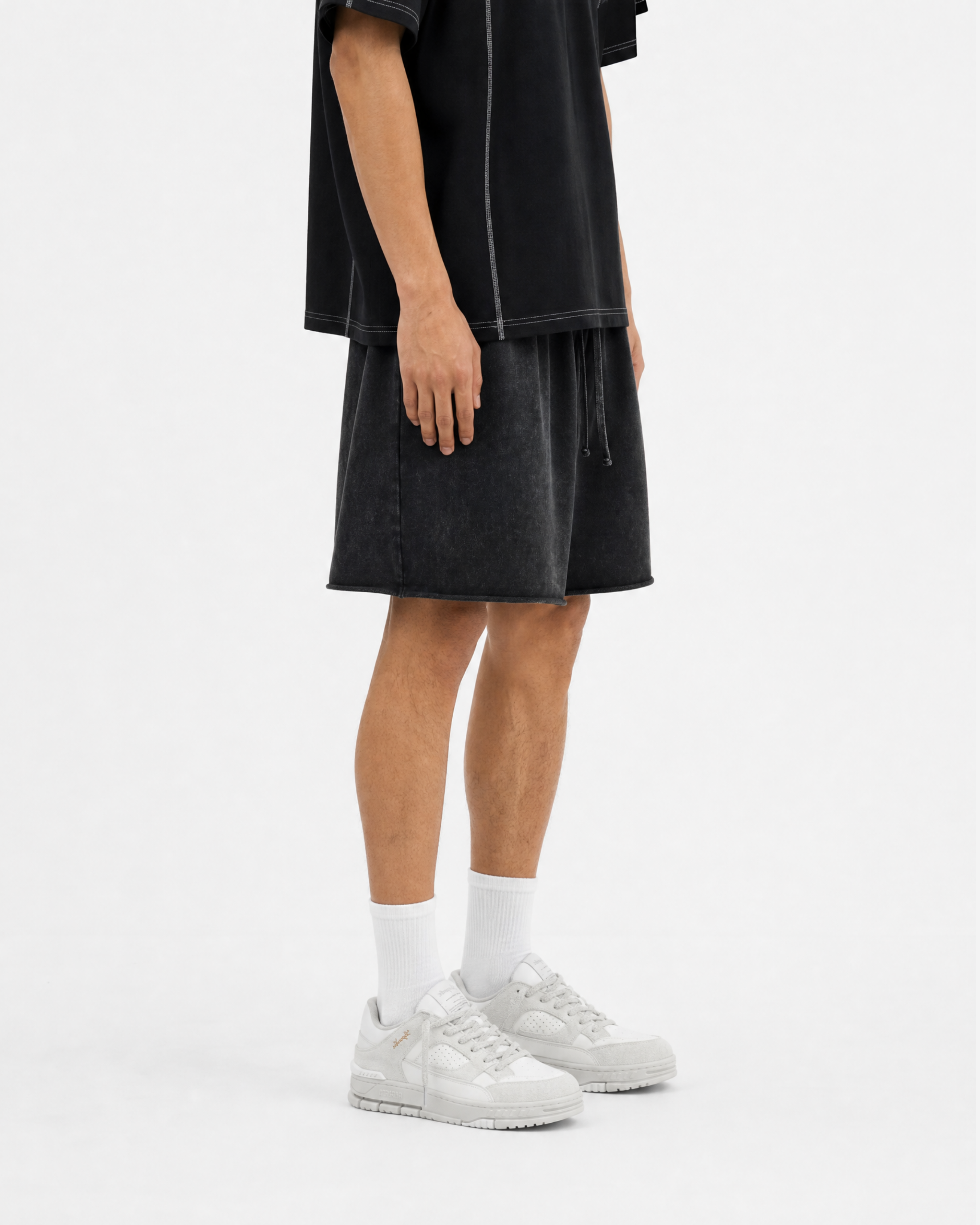 Raw Hem Shorts