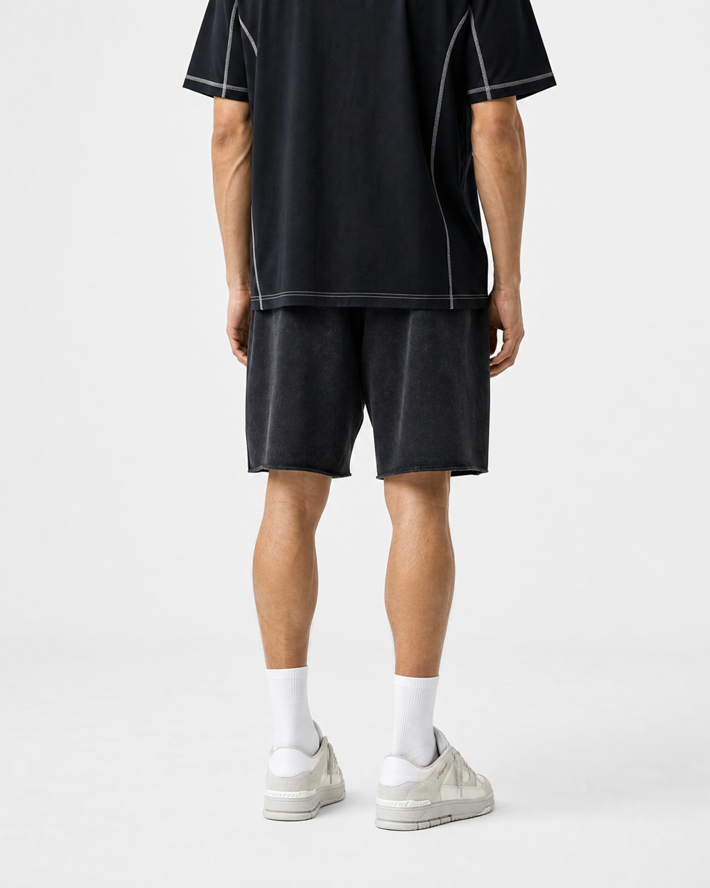 Raw Hem Shorts
