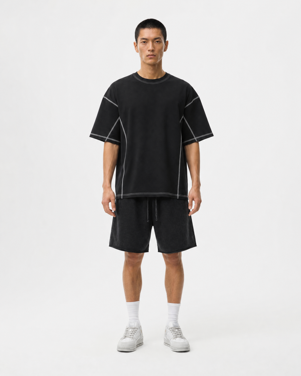 Raw Hem Shorts