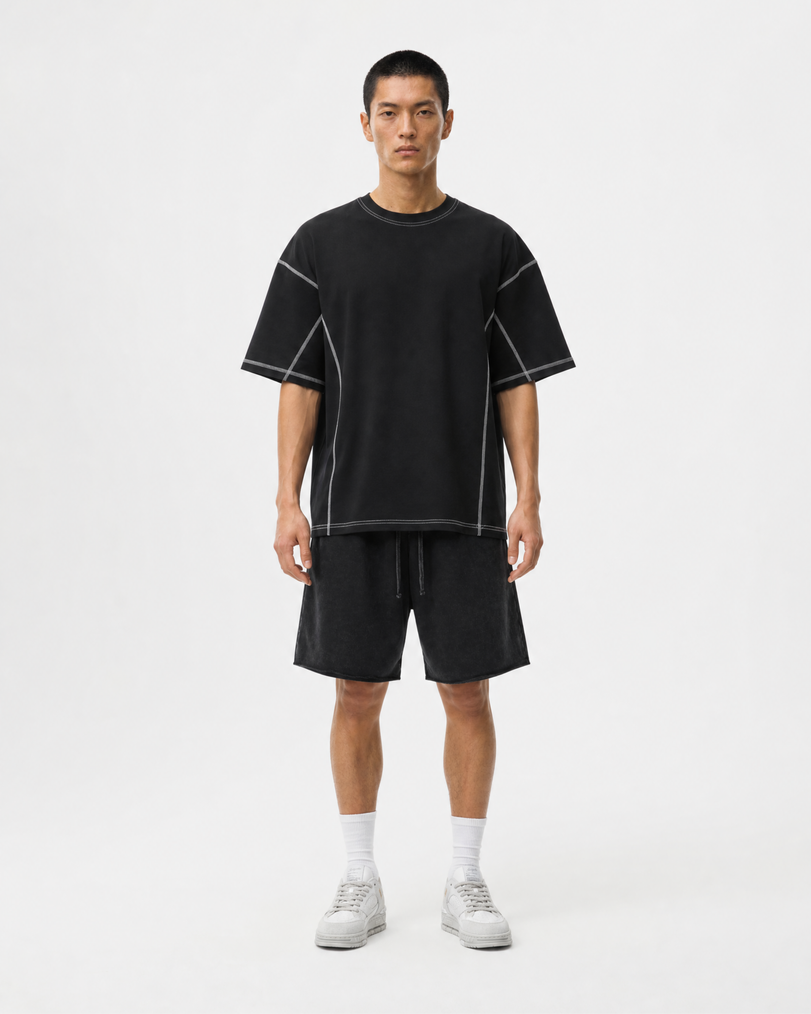 Raw Hem Shorts