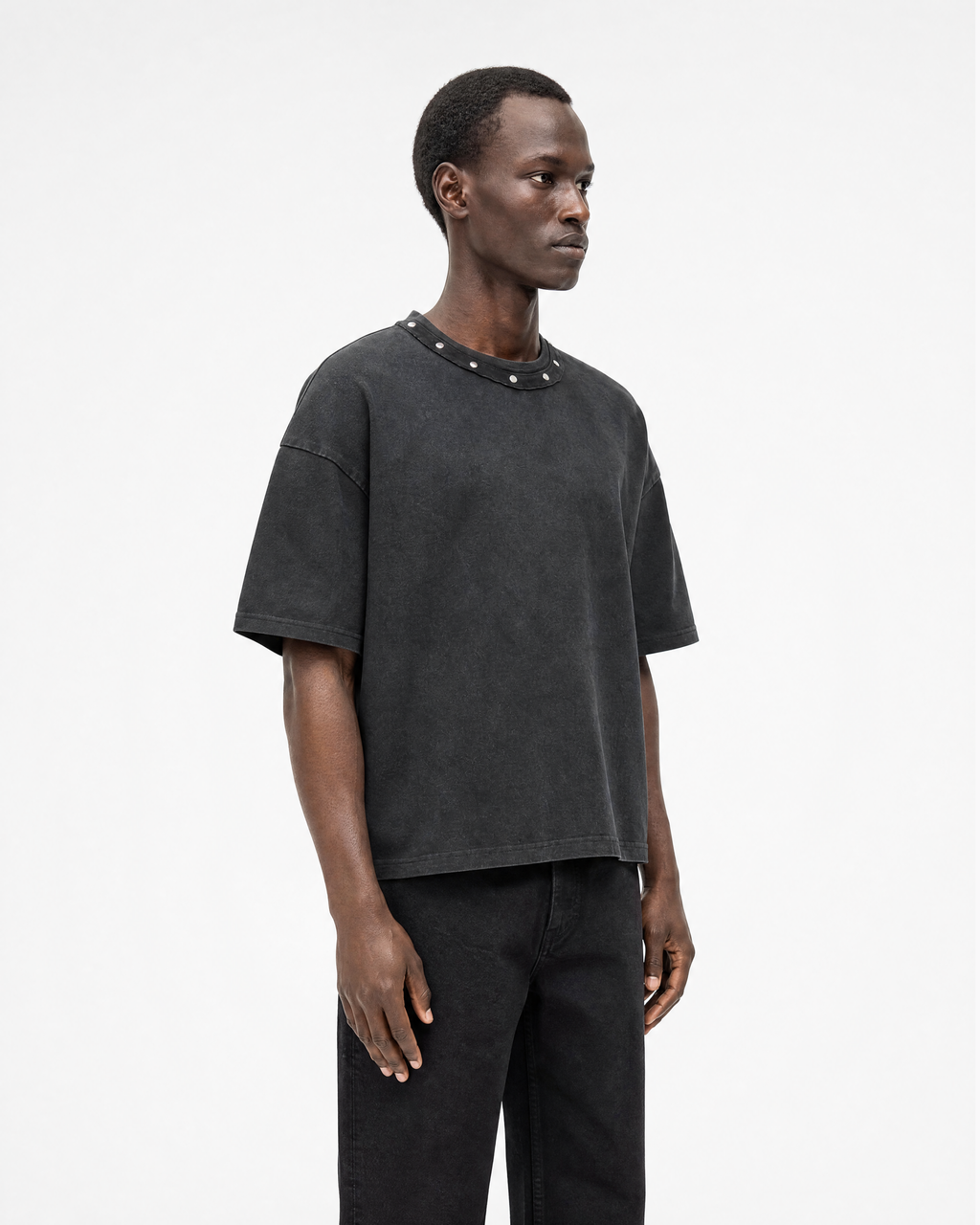 Studded Boxy T-Shirt