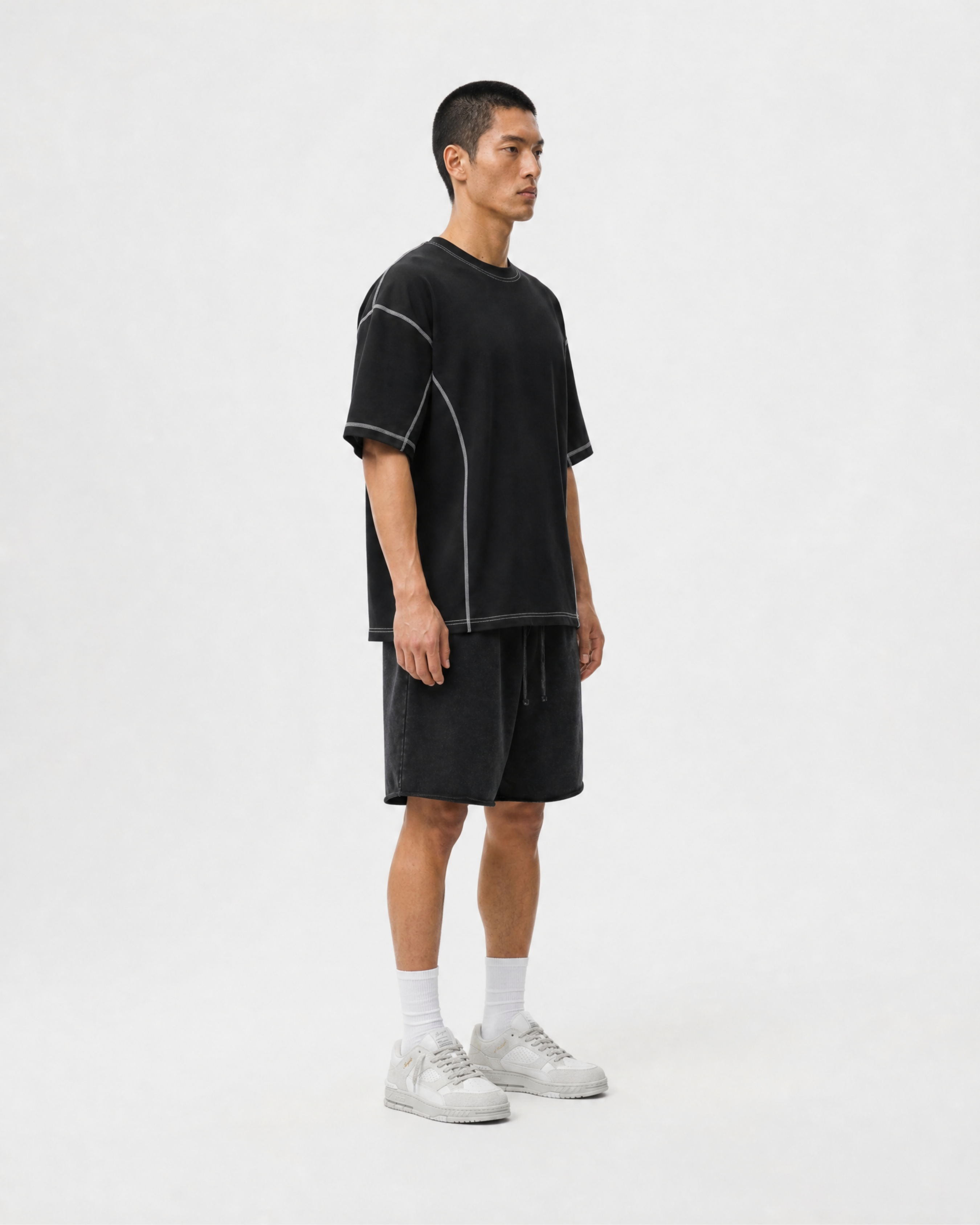 Raw Hem Shorts