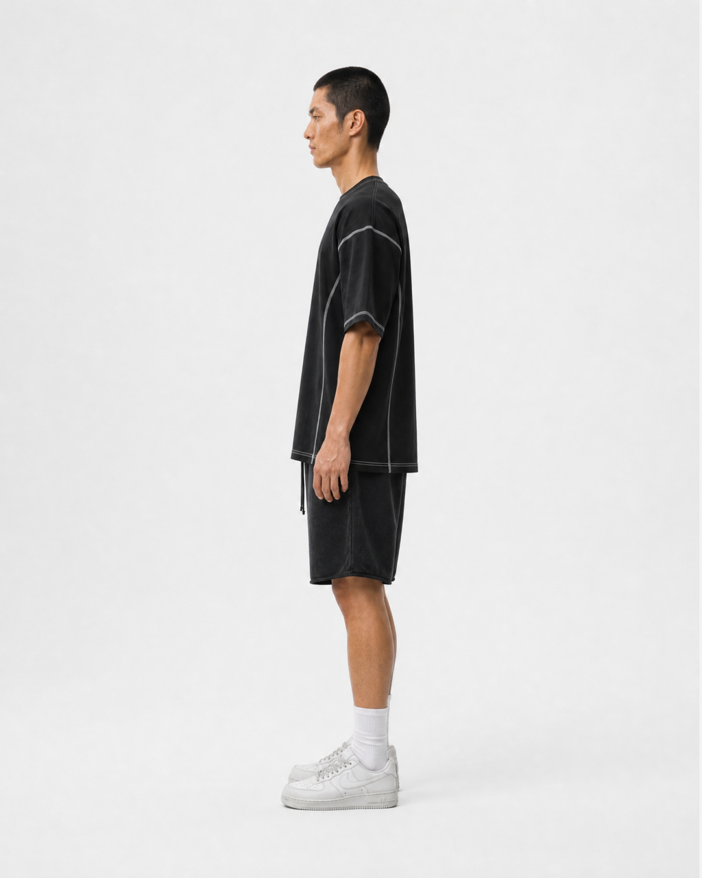 Raw Hem Shorts
