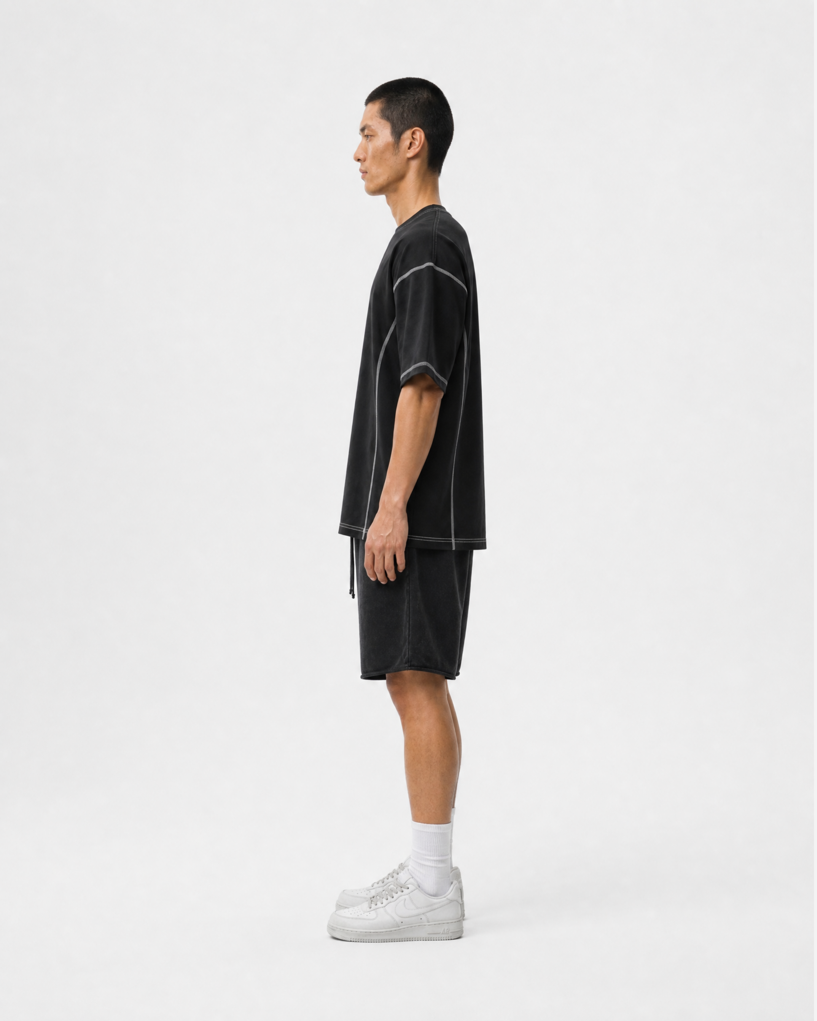 Raw Hem Shorts