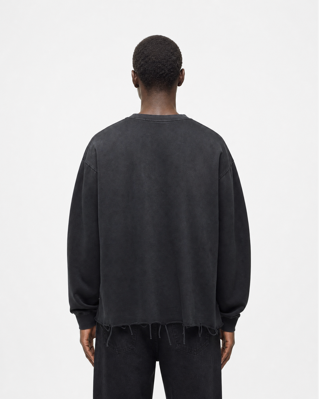 Raw Edge Sweatshirt