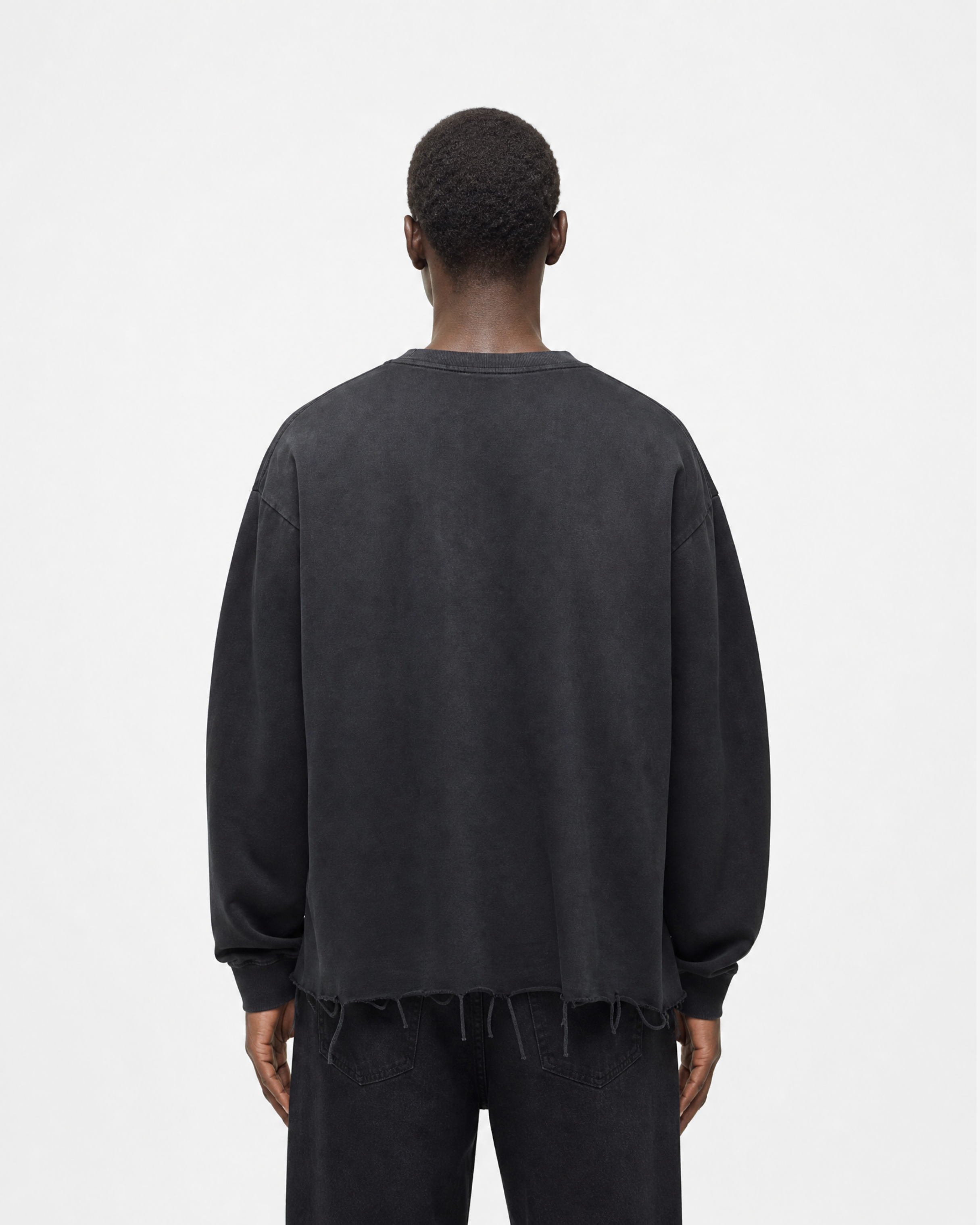 Raw Edge Sweatshirt