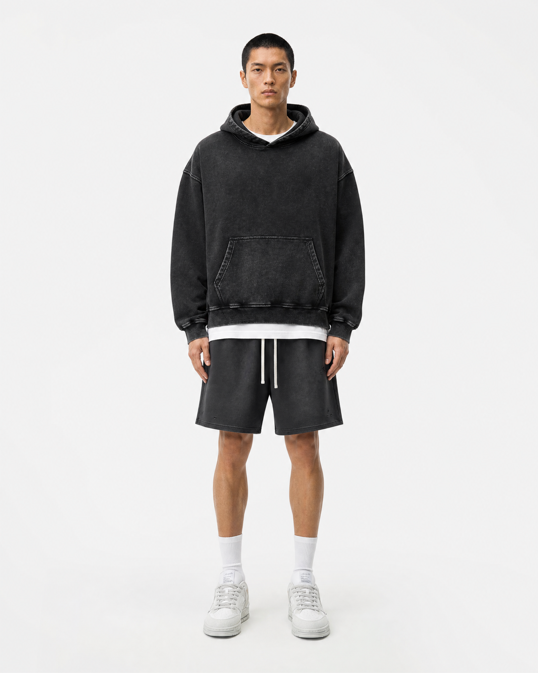 Washed Loose Hoodie