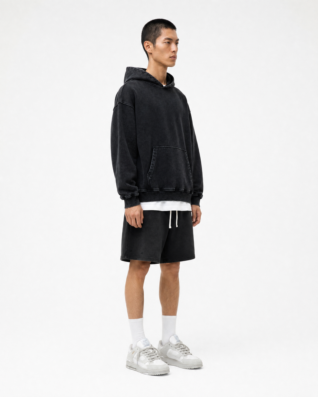 Washed Loose Hoodie