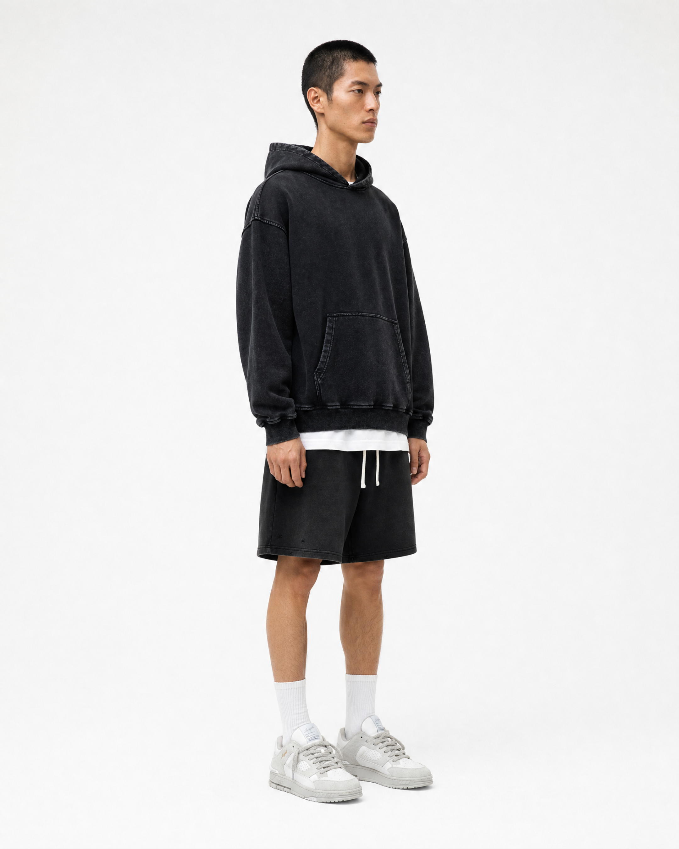 Washed Loose Hoodie