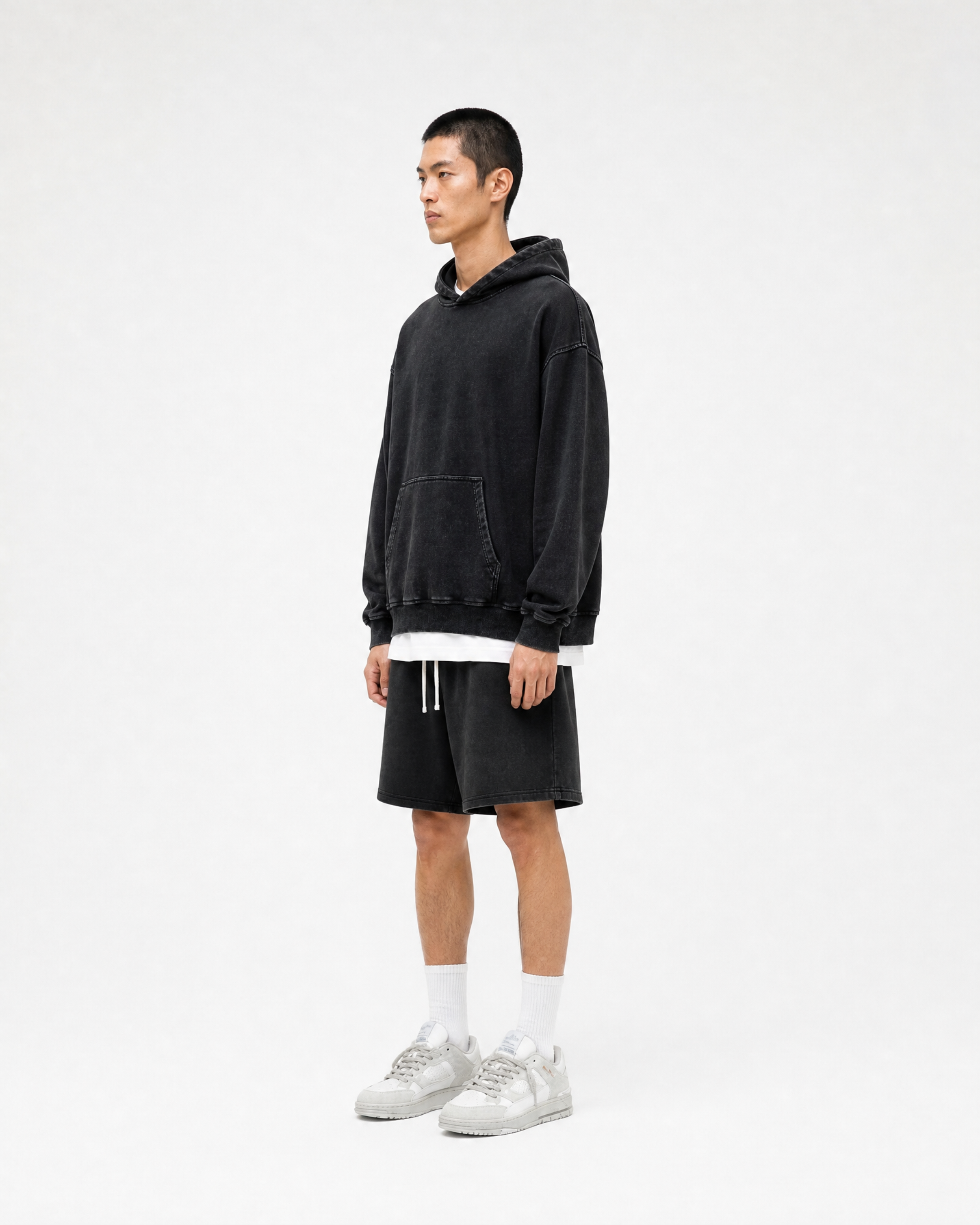 Washed Loose Hoodie
